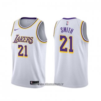 Maillot Los Angeles Lakers J.r. Smith NO 21 Association 2020 Blanc