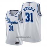 Maillot Los Angeles Lakers Mike Muscala No 31 Classic Edition 2019-20 Blanc
