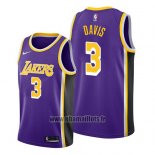 Maillot Los Angeles Lakers Anthony Davis No 3 Statement 2019 Volet