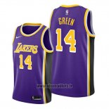 Maillot Los Angeles Lakers Danny Green No 14 Statement Volet