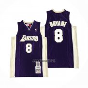 Maillot Los Angeles Lakers Kobe Bryant No 8 Hardwood Classics Hall of Fame 2020 Volet