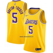 Maillot Los Angeles Lakers Talen Horton-tucker No 5 Icon 2020-21 Jaune