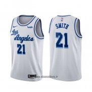 Maillot Los Angeles Lakers J.r. Smith NO 21 Classic 2020 Blanc
