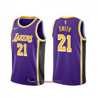 Maillot Los Angeles Lakers J.r. Smith NO 21 Classic 2020 Blanc