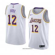 Maillot Los Angeles Lakers Channing Frye No 12 Association 2018-19 Blanc