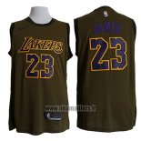 Maillot Los Angeles Lakers Lebron James No 23 Nike Vert