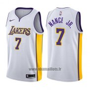 Maillot Los Angeles Lakers Larry Nance Jr. No 7 Association 2017-18 Blanc