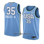 Maillot 2019 Rising Star Marvin Bagley Iii No 35 World Bleu