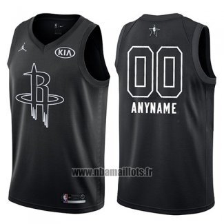 Maillot All Star 2018 Houston Rockets Nike Personnalise Noir