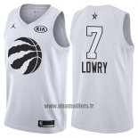 Maillot All Star 2018 Tornto Raptors Kyle Lowry No 7 Blanc