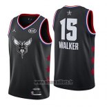 Maillot All Star 2019 Charlotte Hornets Kemba Walker No 15 Noir