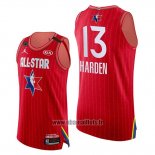 Maillot All Star 2020 Western Conference James Harden No 13 Rouge