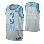 Maillot All Star 2022 Milwaukee Bucks Khris Middleton NO 22 Gris