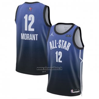 Maillot All Star 2023 Memphis Grizzlies Ja Morant NO 12 Bleu