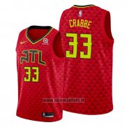 Maillot Atlanta Hawks Allen Crabbe No 33 Statement Rouge