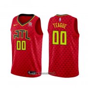 Maillot Atlanta Hawks Jeff Teague NO 0 Statement 2020-21 Rouge