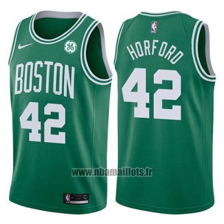 Maillot Boston Celtics Al Horford No 7 2017-18 Vert