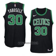 Maillot Boston Celtics Guerschon Yabusele No 30 Statement 2018 Noir