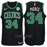 Maillot Boston Celtics Paul Pierce No 34 Statement 2017-18 Noir