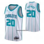 Maillot Charlotte Hornets Gordon Hayward NO 20 Association 2020-21 Blanc