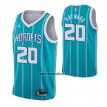 Maillot Charlotte Hornets Gordon Hayward NO 20 Icon 2020-21 Vert