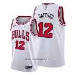 Maillot Chicago Bulls Daniel Gafford No 12 Association Blanc