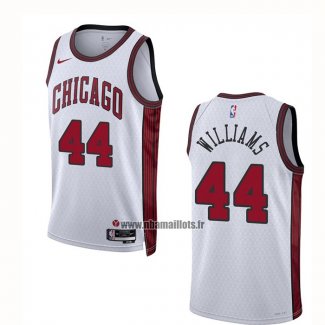 Maillot Chicago Bulls Patrick Williams NO 44 Ville 2022-23 Blanc