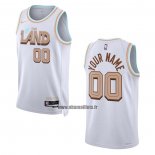 Maillot Cleveland Cavaliers Personnalise Ville 2022-23 Blanc