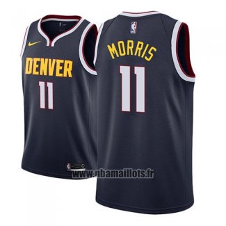 Maillot Denver Nuggets Monte Morris No 11 Icon 2018-19 Bleu