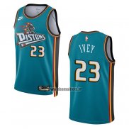 Maillot Detroit Pistons Jaden Ivey NO 23 Classic 2022-23 Vert