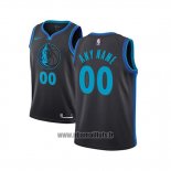 Maillot Enfant Dallas Mavericks Personnalise Ville 2018-19 Bleu