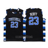 Maillot Film Tree Hill Nathan Scott No 23 Noir