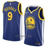 Maillot Golden State Warriors Andre Iguodala No 9 Icon 2018 Bleu