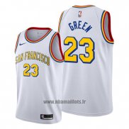 Maillot Golden State Warriors Draymond Green No 23 Classic Edition 2019-20 Blanc