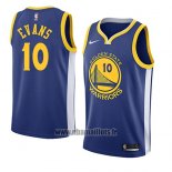 Maillot Golden State Warriors Jacob Evans No 10 Icon 2018-19 Bleu