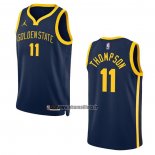 Maillot Golden State Warriors Klay Thompson NO 11 Statement 2022-23 Noir