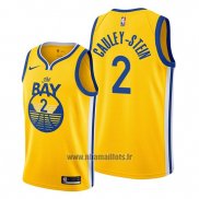 Maillot Golden State Warriors Willie Cauley-stein No 2 Statement The Bay Or