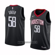 Maillot Houston Rockets Gerald Green No 58 Statement 2018 Noir