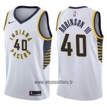 Maillot Indiana Pacers Glenn Robinson Iii No 40 Association 2017-18 Blanc