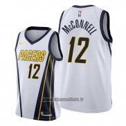 Maillot Indiana Pacers T.j. Mcconnell No 9 Association 2019-20 Blanc