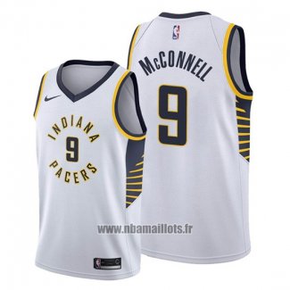 Maillot Indiana Pacers T.j. Mcconnell No 12 Ville Gris