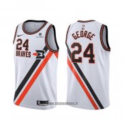 Maillot Los Angeles Clippers Paul George Classic NO 24 Edition Blanc