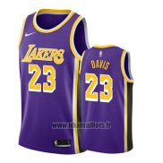 Maillot Los Angeles Lakers Anthony Davis No 23 Statement 2019-20 Volet