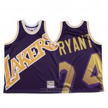 Maillot Los Angeles Lakers Kobe Bryant NO 24 Mitchell & Ness Big Face Volet