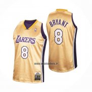 Maillot Los Angeles Lakers Kobe Bryant No 8 Domicile Mitchell & Ness Or