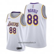 Maillot Los Angeles Lakers Markieff Morris No 88 Association 2019-20 Blanc