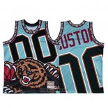 Maillot Memphis Grizzlies Personnalise NO 0 Mitchell & Ness Big Face Vert