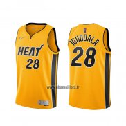 Maillot Miami Heat Andre Iguodala No 28 Earned 2020-21 Or