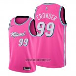 Maillot Miami Heat Jae Crowder No 99 Earned 2019-20 Rosa