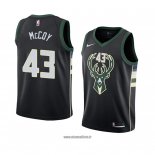 Maillot Milwaukee Bucks Brandon Mccoy No 43 Statement 2018 Noir